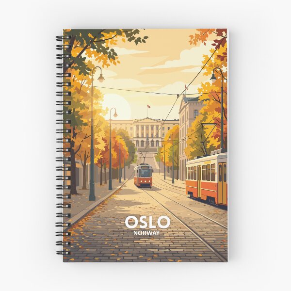 Item preview, Oslo Norway - Travel art designed and sold by Marciolini.