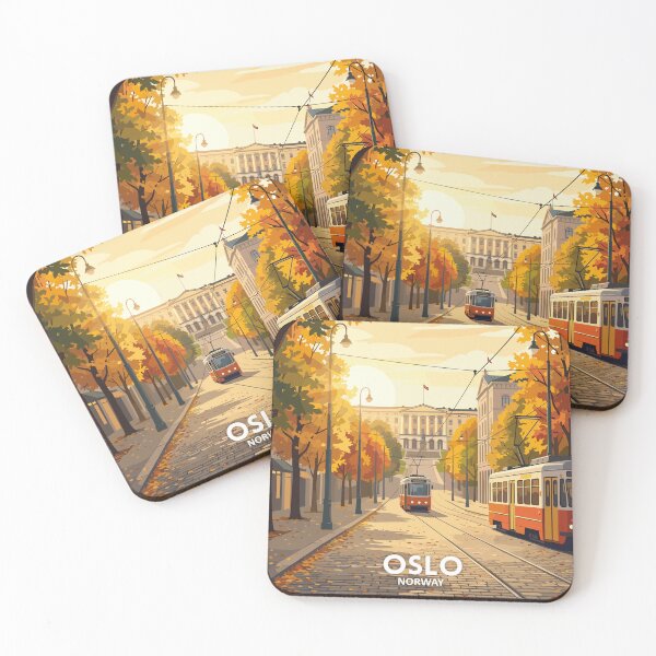 Item preview, Oslo Norway - Travel art designed and sold by Marciolini.