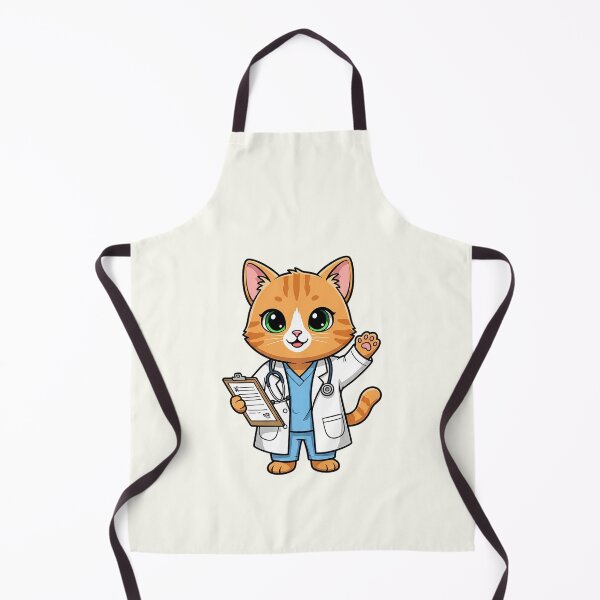 Item preview, Cute Doctor Cat designed and sold by HoopeStylee.