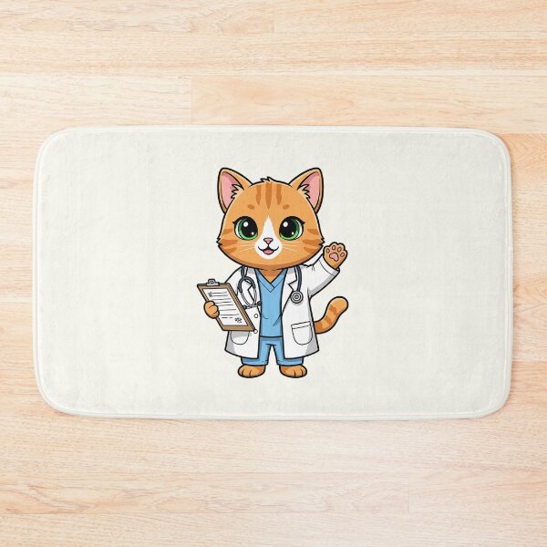 Item preview, Cute Doctor Cat designed and sold by HoopeStylee.