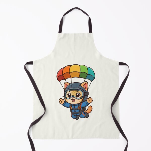 Item preview, Skydiver Cat Adventure designed and sold by HoopeStylee.