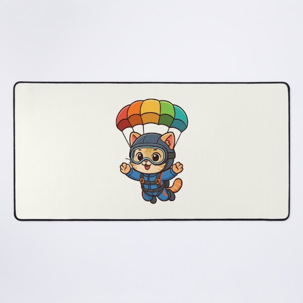 Item preview, Skydiver Cat Adventure designed and sold by HoopeStylee.