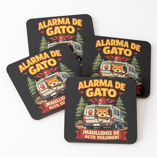 Item preview, Cat Alarm – High Volume Meows designed and sold by VanSpirit.