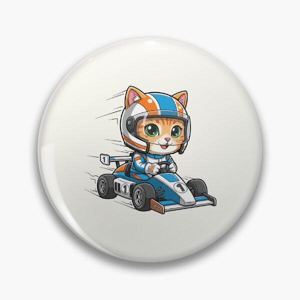 Item preview, Racing Cat Driver designed and sold by HoopeStylee.