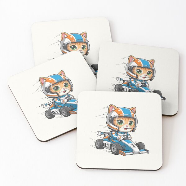 Item preview, Racing Cat Driver designed and sold by HoopeStylee.