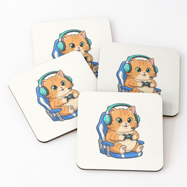 Item preview, Cute Gamer Cat designed and sold by HoopeStylee.