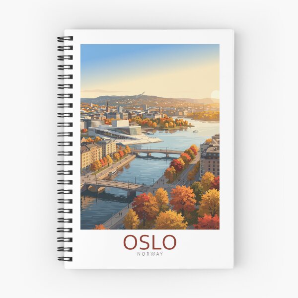 Item preview, Oslo Norway - Travel Art designed and sold by Marciolini.