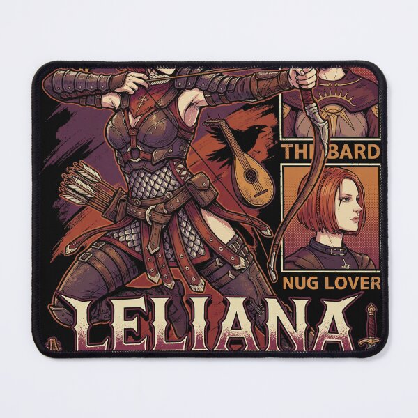 Item preview, Leliana Dragon Age Bard Rogue Nightingale Red Hair Fan Art Portrait designed and sold by Senpaiwaves.