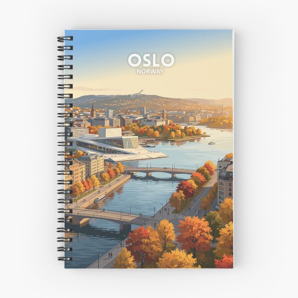 Item preview, Oslo Norway - Travel art designed and sold by Marciolini.