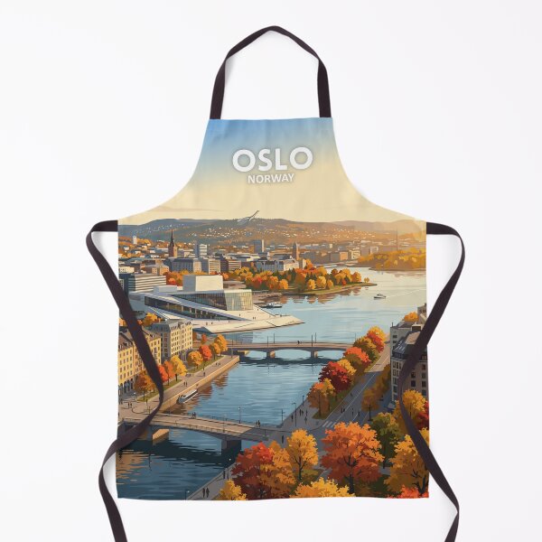 Item preview, Oslo Norway - Travel art designed and sold by Marciolini.