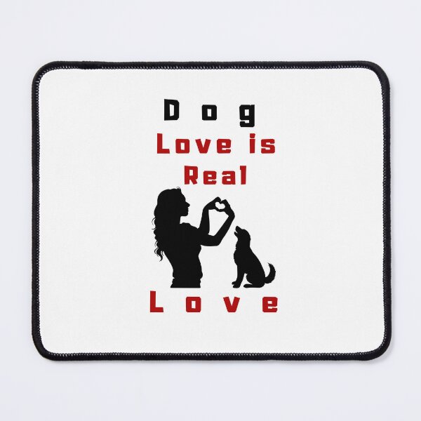 Item preview, Dog Love Is Real Love - Happy Valentine designed and sold by made4noise.