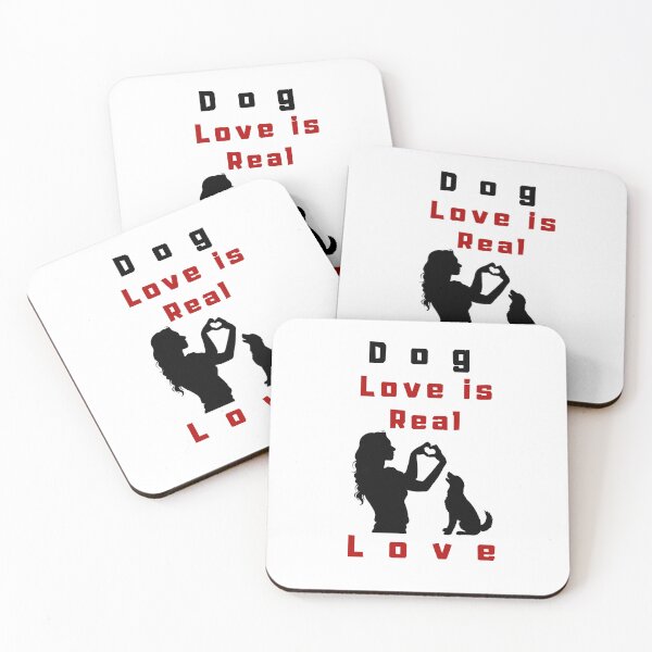 Item preview, Dog Love Is Real Love - Happy Valentine designed and sold by made4noise.