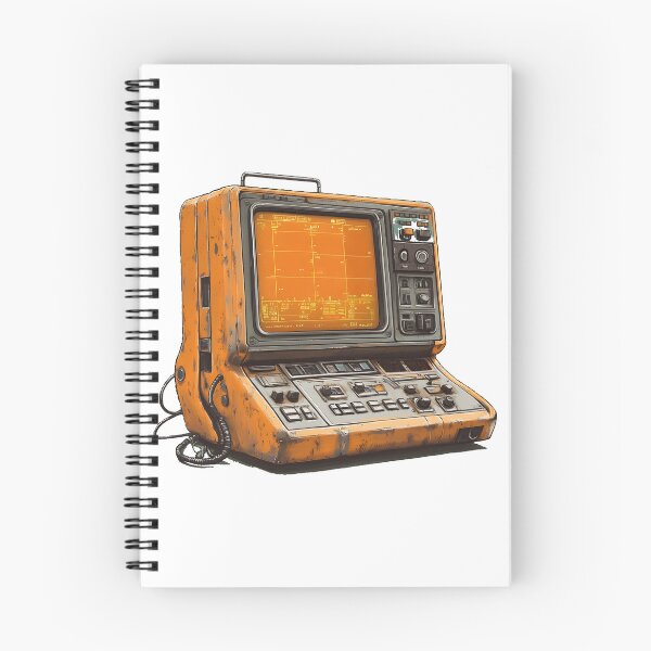 Item preview, Retro Sci-Fi Computer Terminal Cassette Futurism 70s Tech designed and sold by ys96.