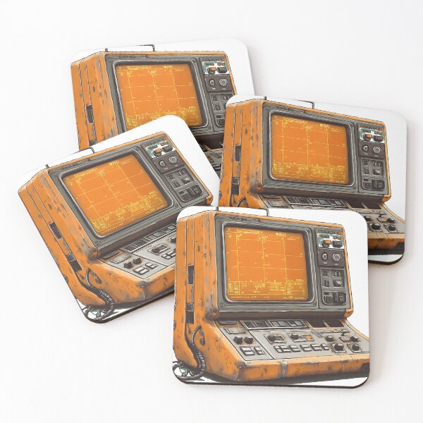 Item preview, Retro Sci-Fi Computer Terminal Cassette Futurism 70s Tech designed and sold by ys96.