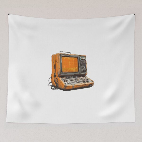 Artikelvorschau, Retro-Sci-Fi-Computerterminal-Kassetten-Futurismus der 70er Jahre entworfen und verkauft von ys96.