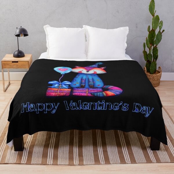 Item preview, Whimsical Valentine's Day Fox and Balloon designed and sold by Lovemountain.