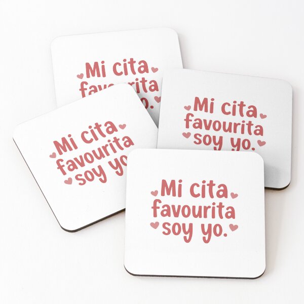 Item preview, Mi Cita Favorita Soy Yo Self Love Spanish Quote designed and sold by EchoPrint Co..