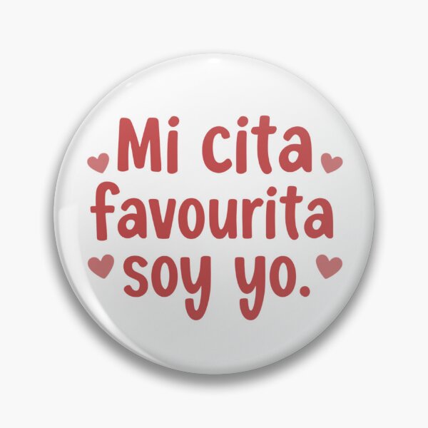 Item preview, Mi Cita Favorita Soy Yo Self Love Spanish Quote designed and sold by EchoPrint Co..