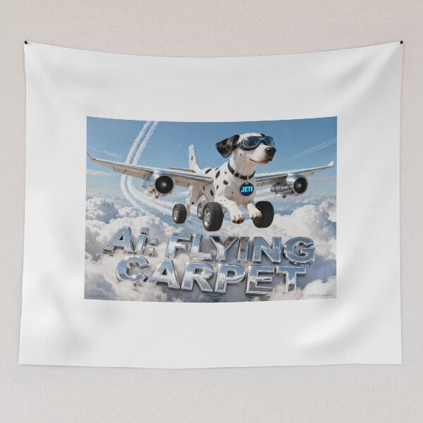 Item preview, Ai: Flying Carpet Print designed and sold by Lichentroupe63.