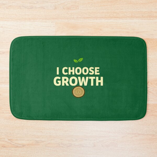Item preview, I Choose Growth - Personal Development Mindset Quote designed and sold by ys96.