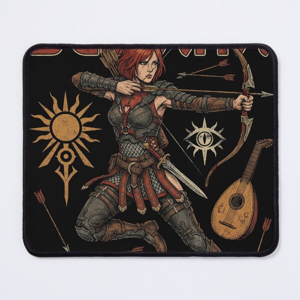 Item preview, Leliana Dragon Age Bard Rogue Nightingale Red Hair Fan Art Portrait designed and sold by Senpaiwaves.