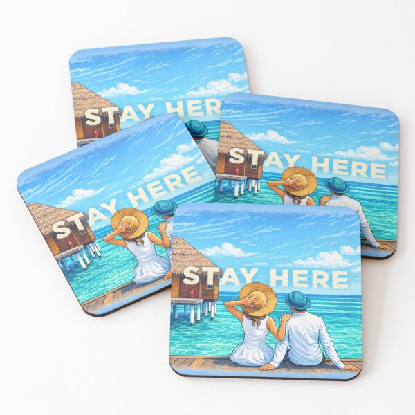 Item preview, Stay Here. Summer time together. designed and sold by Natart1004.