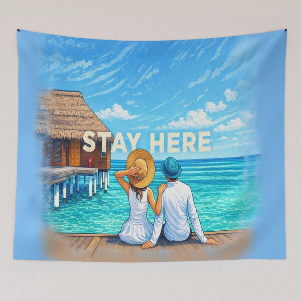 Item preview, Stay Here. Summer time together. designed and sold by Natart1004.