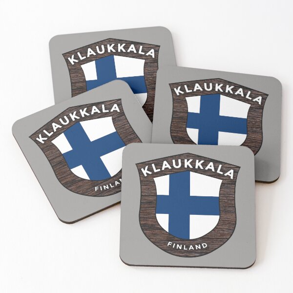 Item preview, Klaukkala Finland Emblem Flag designed and sold by World Designs.