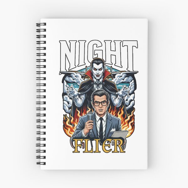 Item preview, The Night Flier  designed and sold by lucas bubbles.