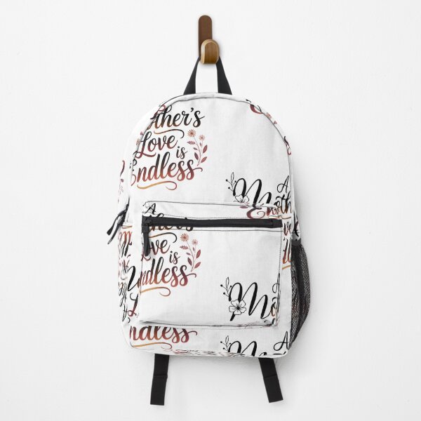 Item preview, A Mother’s Love Is Endless – Mother’s Day Quote Floral Typography designed and sold by WHDProduction45.