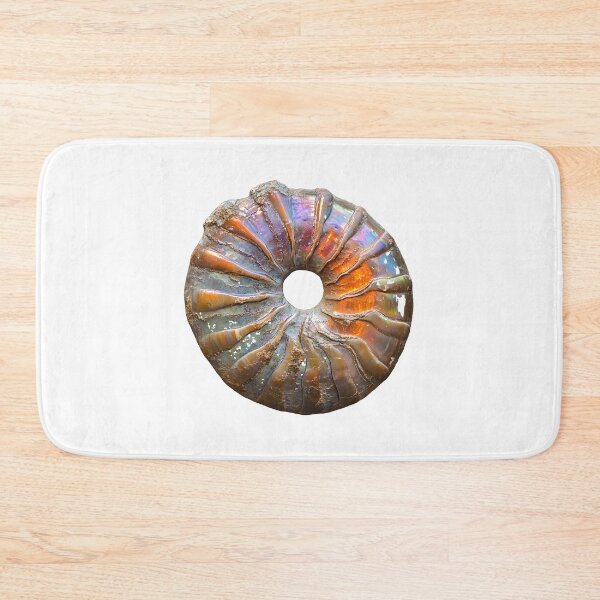 Item preview, Iridescent Ammonite Fossil Ammolite Rainbow Shell designed and sold by ys96.