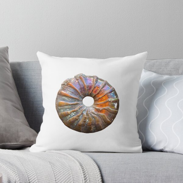 Item preview, Iridescent Ammonite Fossil Ammolite Rainbow Shell designed and sold by ys96.