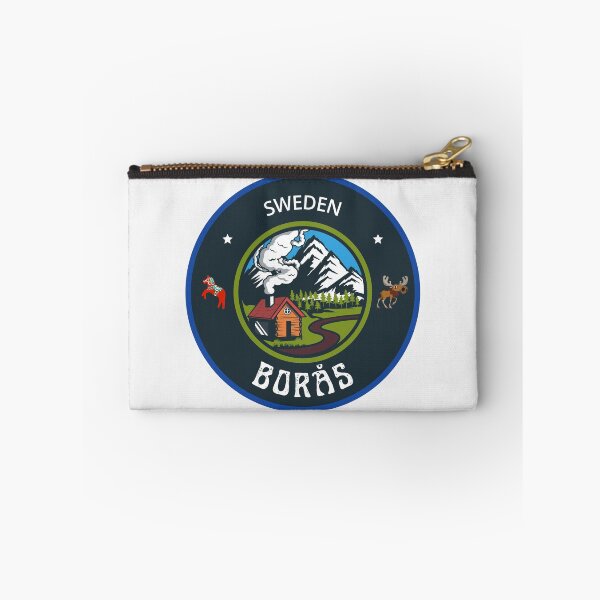 Item preview, Borås Sweden Emblem | Scandinavian Travel Badge Design designed and sold by World Designs.