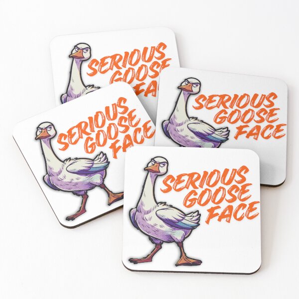 Item preview, Serious Goose Face designed and sold by Bratty Inner Child.