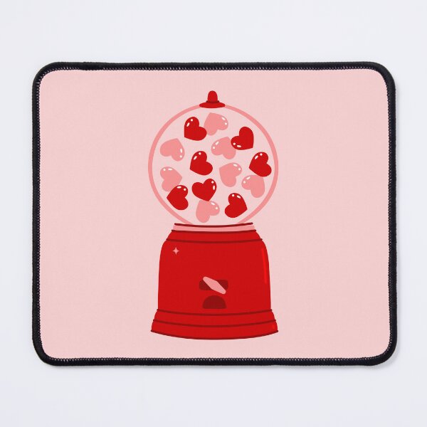 Item preview, heart love valentine gum machine gumballs designed and sold by Gossip Rag.