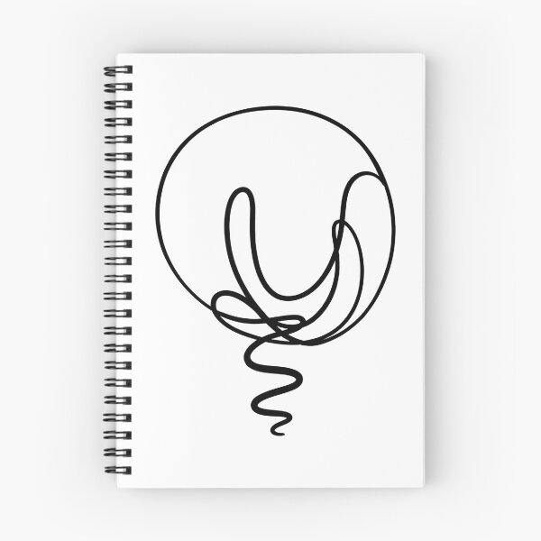 Item preview, “Scribbled Idea – Minimalist Line Art (Light)"  designed and sold by HardToFindMerchandise.