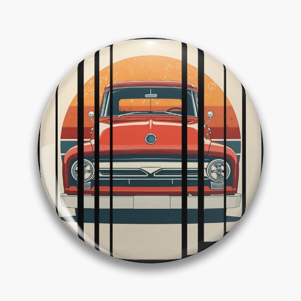 Item preview, For F100 Pickup Truck, 1956 vintage, retro, bold and iconic F100 5 designed and sold by Neon G.
