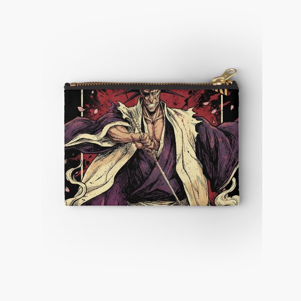 Item preview, Kenpachi Eleventh Division Captain Wild Eyepatch Berserker Giant Cleaver Fan Art Portrait Poster T-Shirt Sticker Print Gift designed and sold by Senpaiwaves.