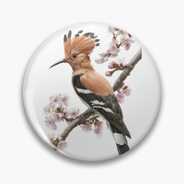 Item preview, Hoopoe bird designed and sold by ArtfulPlay.
