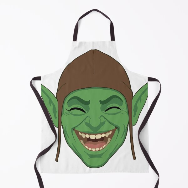 Item preview, Floblin’s Mischievous Glee — Cackling Goblin Reaction Sticker designed and sold by JuanromanAgency.
