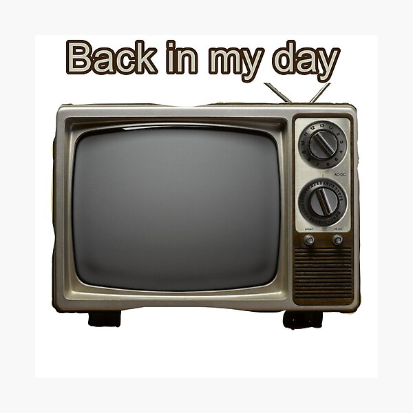 Item preview, Back in my day designed and sold by OFF SCRIPT.