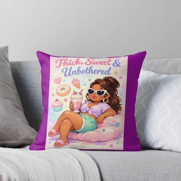 Item preview, Thick Thighs Cute Vibes designed and sold by PeodeesCrazy.