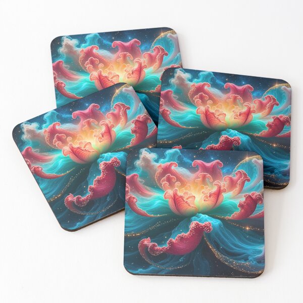 Item preview, Coral Symphony in Deep Space | The Ouroborean Semi-Galactic Botanical Garden designed and sold by TheOuroborean.