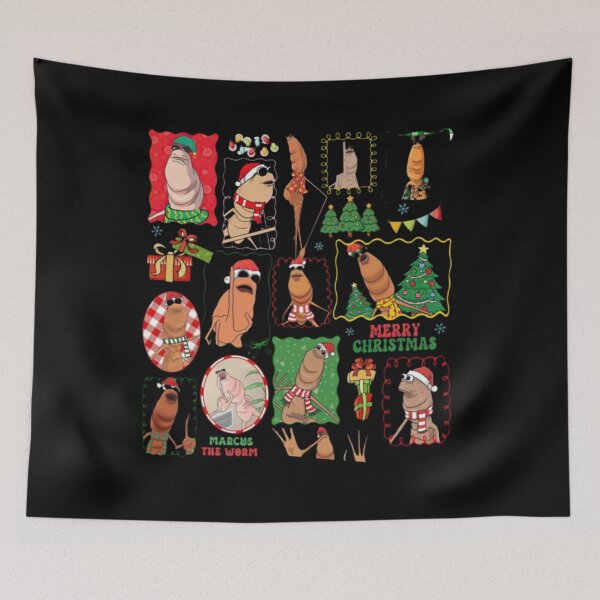 Item preview, the worm christmas designed and sold by thelovedread.