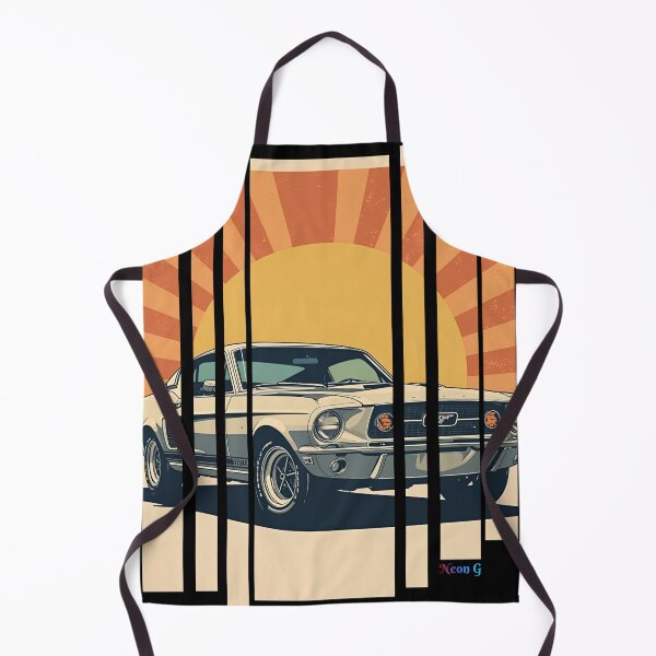 Item preview, For Mustan Fastbac 1967, retro illustration 7 designed and sold by Neon G.