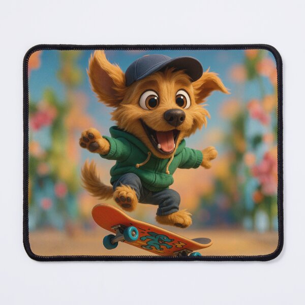 Item preview, Skater Mongrel Dog designed and sold by Sillytoe.