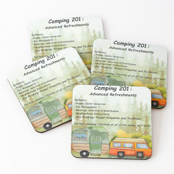 Item preview, Camping 201: Advanced Refreshments Syllabus designed and sold by RWTEnTees.