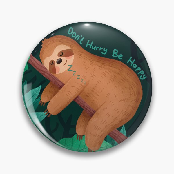 Item preview, Lazy ( sloth animal ) designed and sold by BUTTER7FLY.
