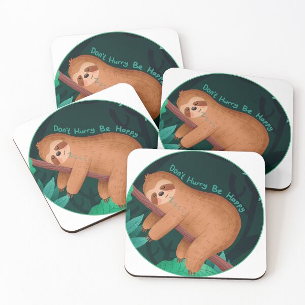 Item preview, Lazy ( sloth animal ) designed and sold by BUTTER7FLY.