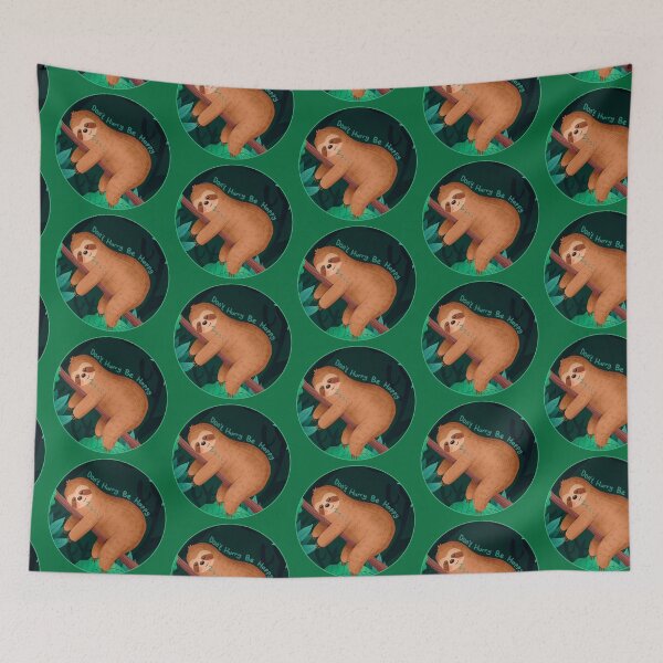 Item preview, Lazy ( sloth animal ) designed and sold by BUTTER7FLY.